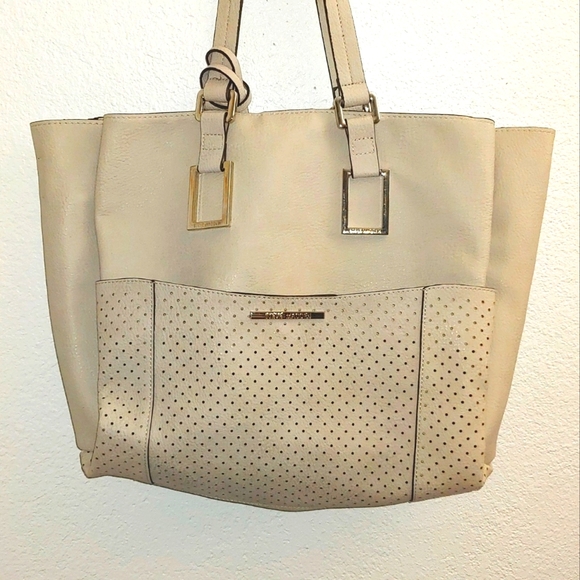 NWOT STEVE MADDEN PURSE * MULTI-POCKET LARGE SATCHEL/TOTE * EXCELLENT CONDITION - Picture 9 of 14